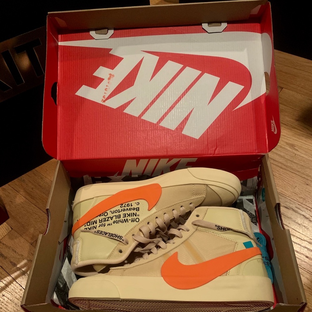 OFF WHITE NIKE BLAZER MID | BRAND NEW